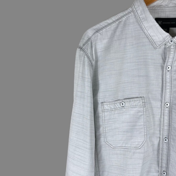 INC International Concepts 100% Cotton Long Sleeve with Front Pockets in XXL - Picture 4 of 11